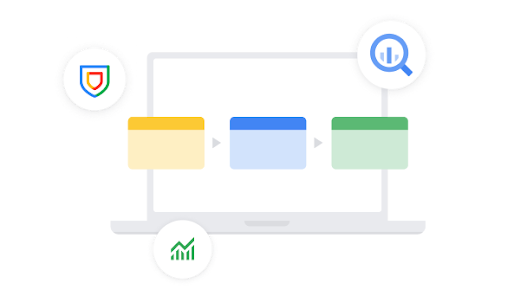Google Workspace login protections and controls with passkeys and two-step verification. 