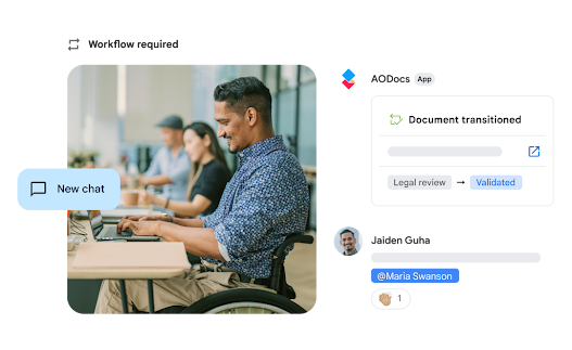 Workspace 向けの Google Chat 連携機能